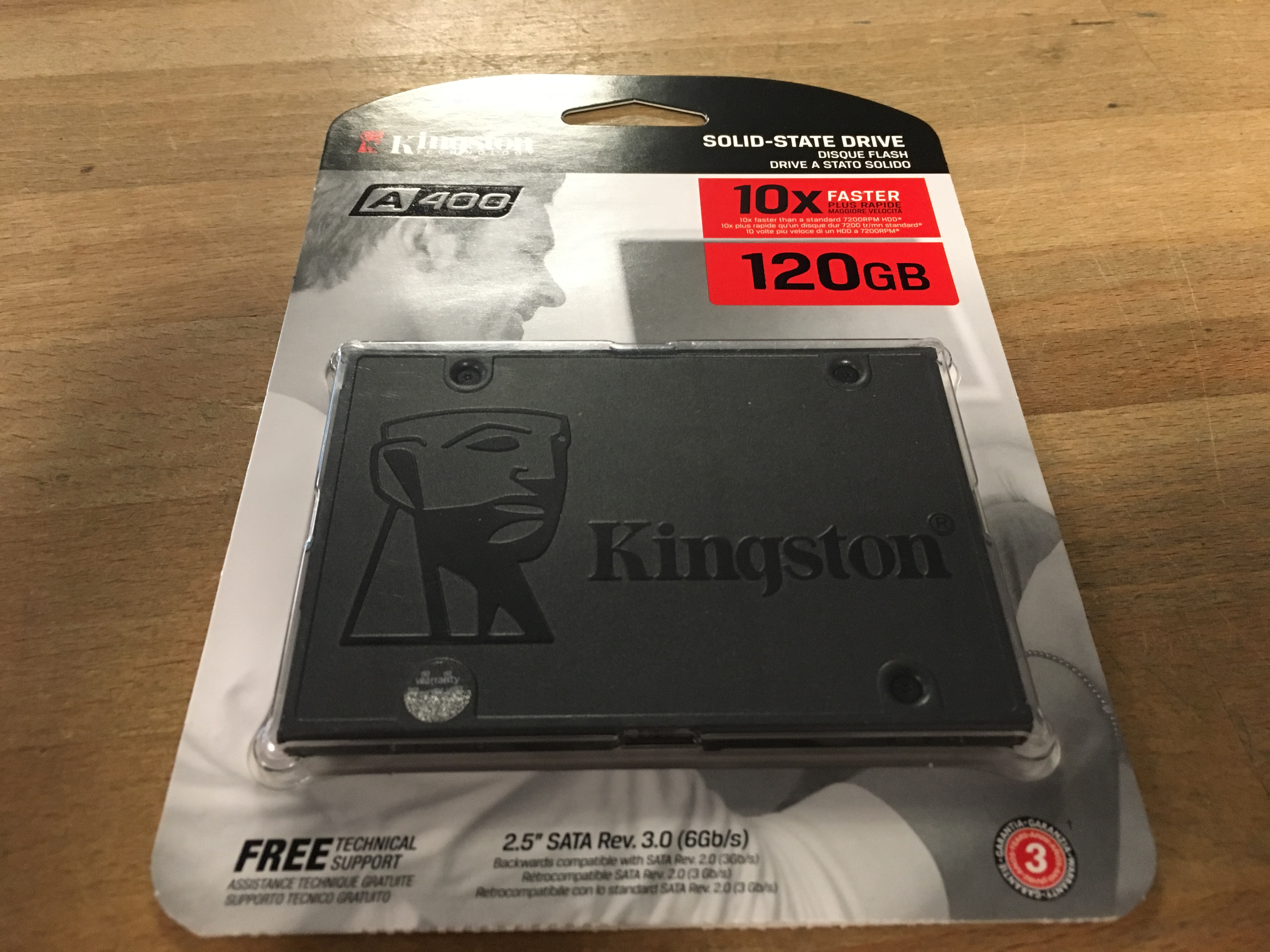 Какой кабель нужен для ssd kingston a400